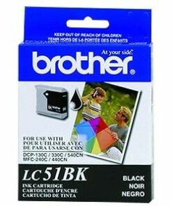 BROTHER Tinta Negra LC-51BK