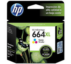 HP Tinta 664XL Tricolor F6V30AL
