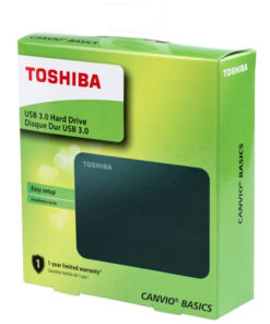 TOSHIBA Disco Duro Externo Canvio Basics 1TB HDTB410XK3AA