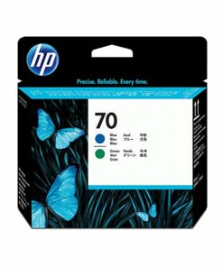 HP Cabezal de impresión 70 Azul y Verde C9408A