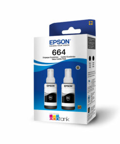Epson Botella Tinta 2 Colores Negros T664120
