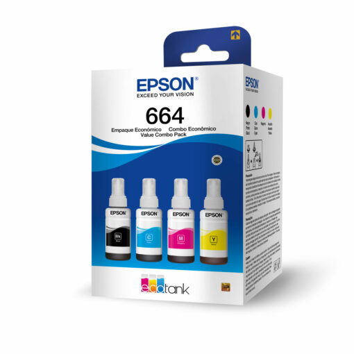 Epson Botella Tinta Juego T664120 T664220 T664320 T664420
