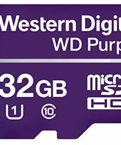 Western Digital Memoria Flash 32 GB microSDXC Purple Clase 10 WDD032G1P0A