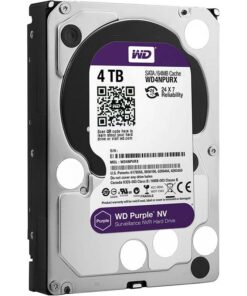 Western Digital Disco Duro Interno Videovigilancia 4TB Purple 3.5 WD40PURZ