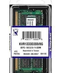 Kingston Memoria Ram KVR1333D3S9 8G SO-DIMM DDR3-1333