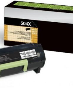 Lexmark Toner 504X Negro Alto Rendimiento 50F4X00
