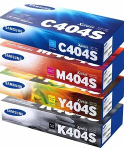 Samsung Toner CLT-K404s CLT-C404s CLT-M404s CLT-Y404s Pack 4 unidades