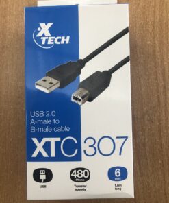 Xtech Cable De Impresora HP 315 415 Usb 1.8 mts 480 Mbps XTC-307