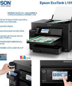 Impresora Multifuncional Epson Ecotank A3 a color L15150 C11CH72303