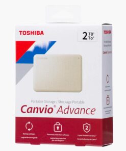 TOSHIBA Disco Duro Externo Canvio Advance Blanco 2TB USB 3.0 HDTCA20XW3AA