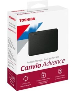 TOSHIBA Disco Duro Externo Canvio Advance Negro 4TB USB 3.0 HDTCA40XK3CA