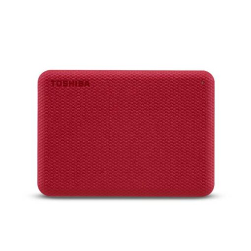 TOSHIBA Disco Duro Externo Canvio Advance Rojo 1TB USB 3.0 HDTCA10XR3AA