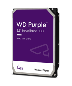 Western Digital Disco Duro Interno Videovigilancia 4TB Purple 3.5" WD42PURZ