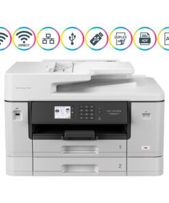 Brother Impresora Multifuncional de inyeccion de tinta a color MFC-J6740DW A3
