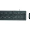 HP Combo 150 teclado y mouse con cable