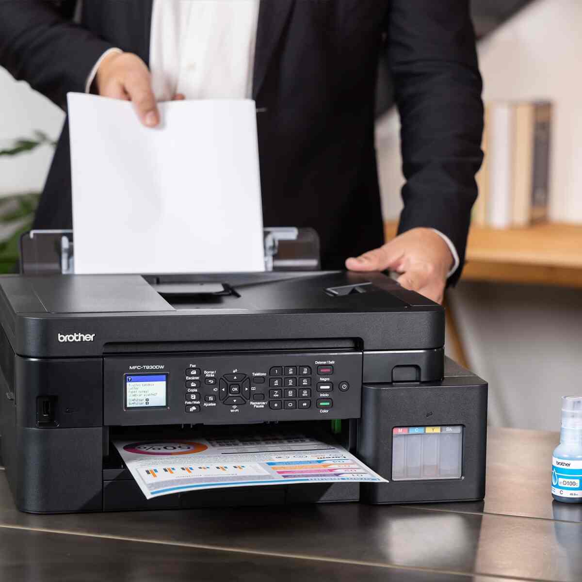 Brother Impresora Multifuncional Wifi Duplex Adf MFCT930DW - Imagen 8
