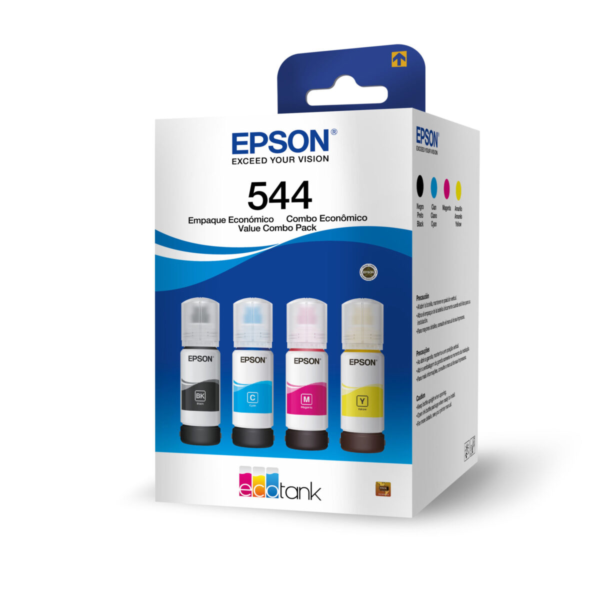 Pack 4 Tintas Epson T544 Colores L3110 L3150 | L3210 L3250