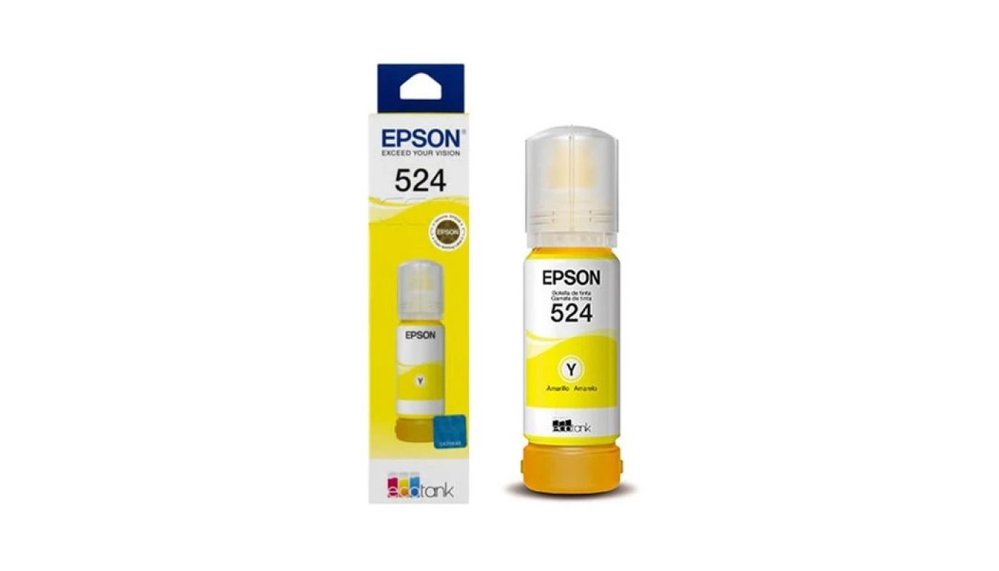 Epson Tinta T524 Amarilla 70 ml T524420 Original