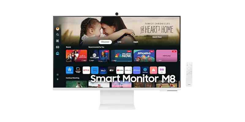 Monitor Samsung 32" M8 M80D UHD Smart Plano