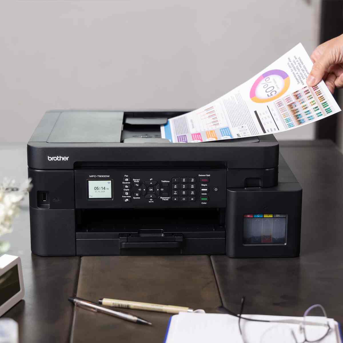 Brother Impresora Multifuncional Wifi Duplex Adf MFCT930DW - Imagen 6