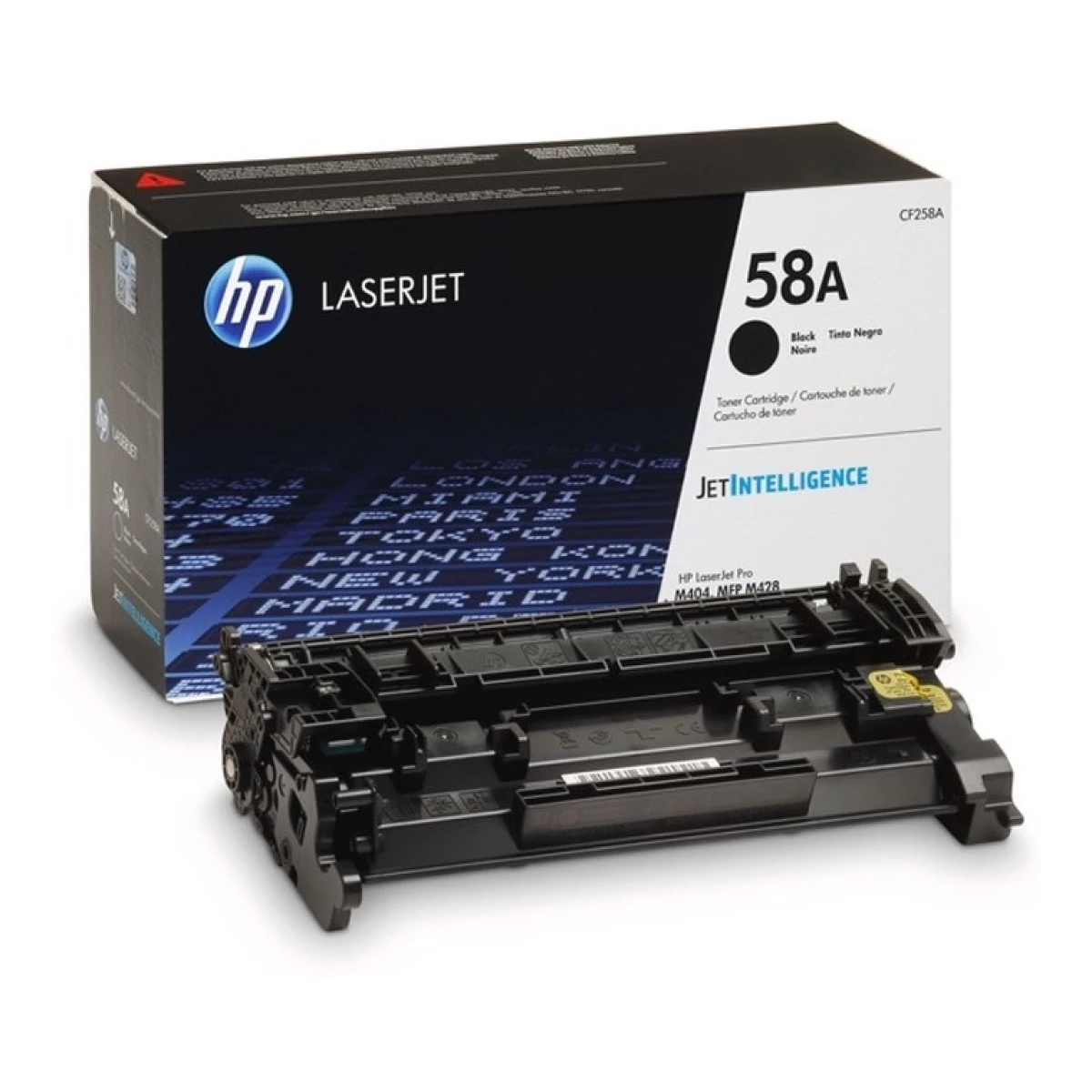 HP Toner 58A Negro CF258A - Imagen 1
