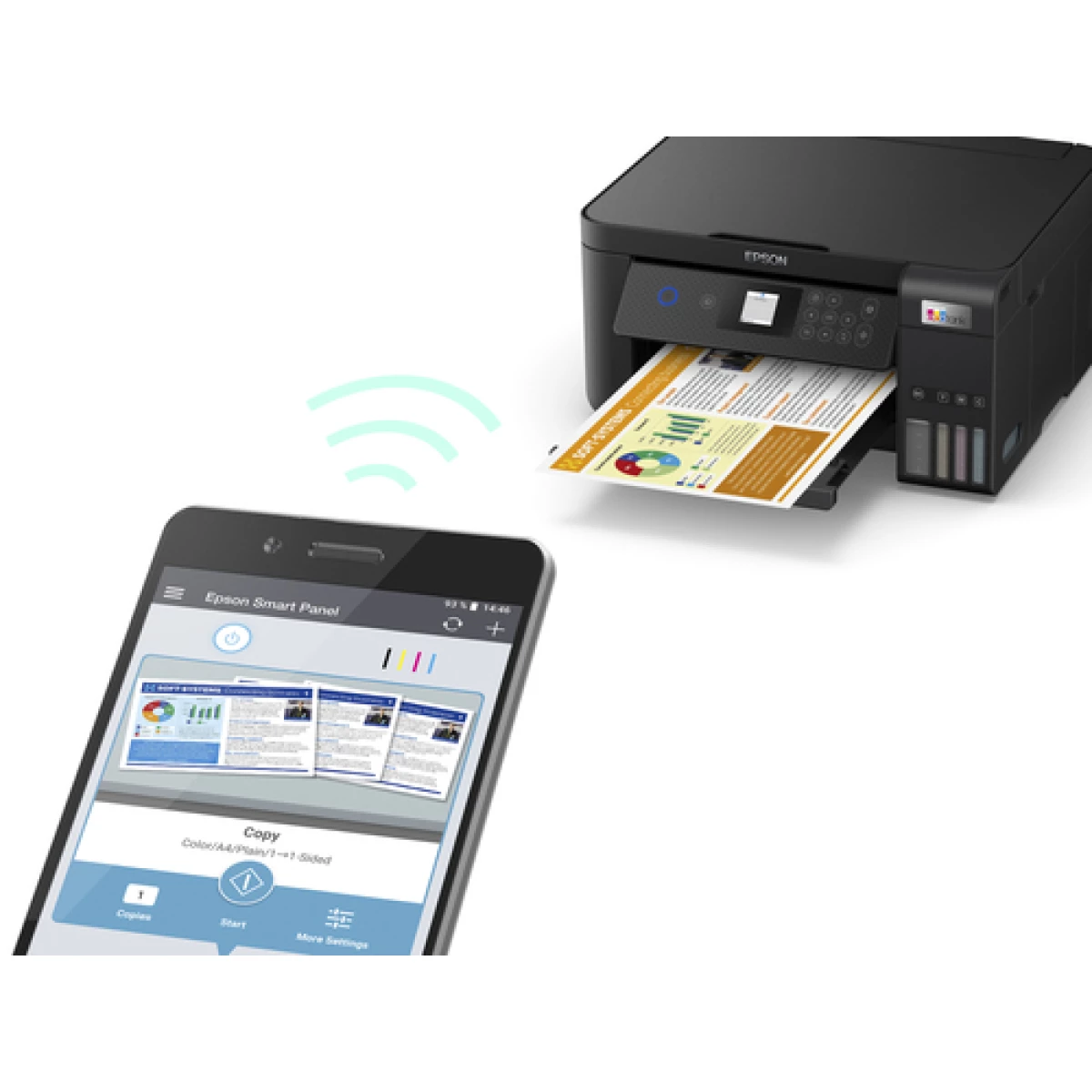 Impresora A Color Multifunción Epson Ecotank L4260