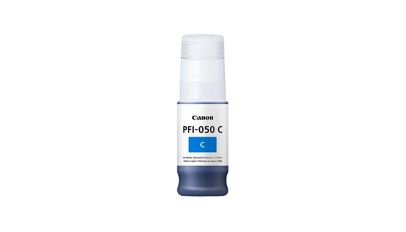 Tinta Canon Pfi-050 Cian Para Plotter Imageprograf Tc-20