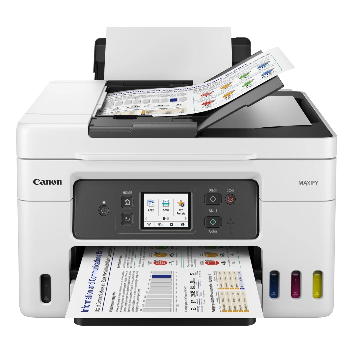 Canon MAXIFY GX4010 | Impresora Multifuncional MegaTank WiFi Fax - Imagen 1