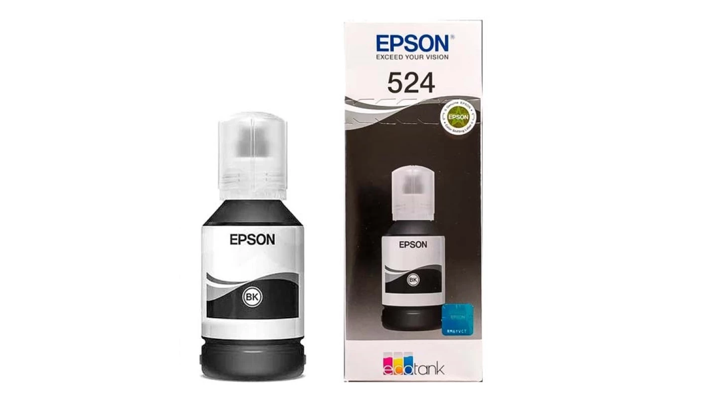Epson Tinta T524 Negra 127 ml T524120 Original