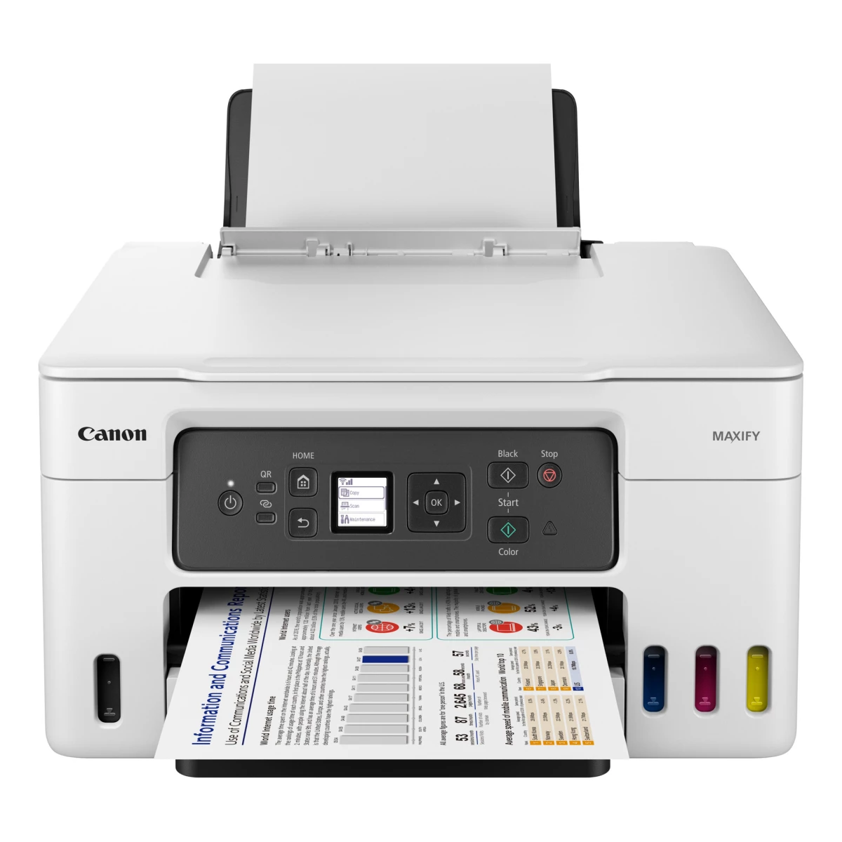Canon MAXIFY GX3010 - Impresora Multifuncional Inalámbrica MegaTank - Imagen 1