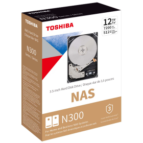 Disco Duro Interno Toshiba N300 Para NAS 12TB