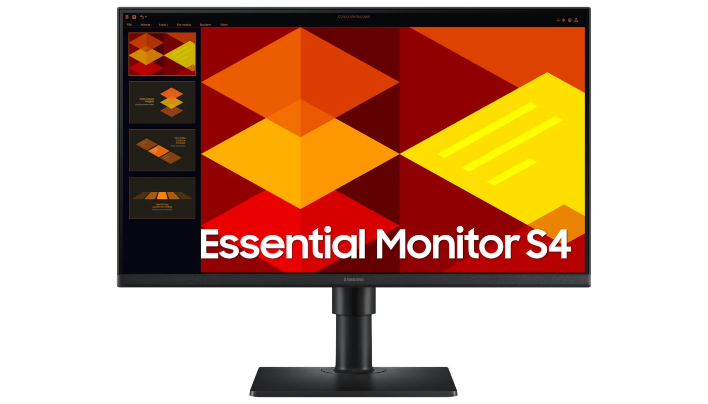 Monitor Samsung S4 S40GD 24" FHD | IPS 100Hz, 4ms, Diseño Essentia