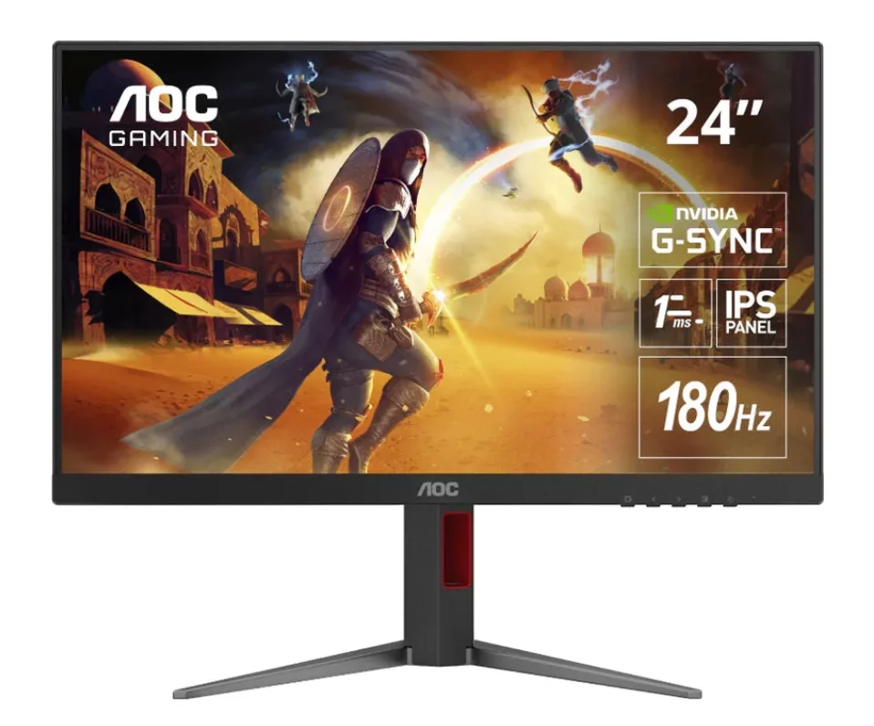 Monitor Gaming AOC 24G4 24" | IPS 180 Hz, 1 ms, HDR10