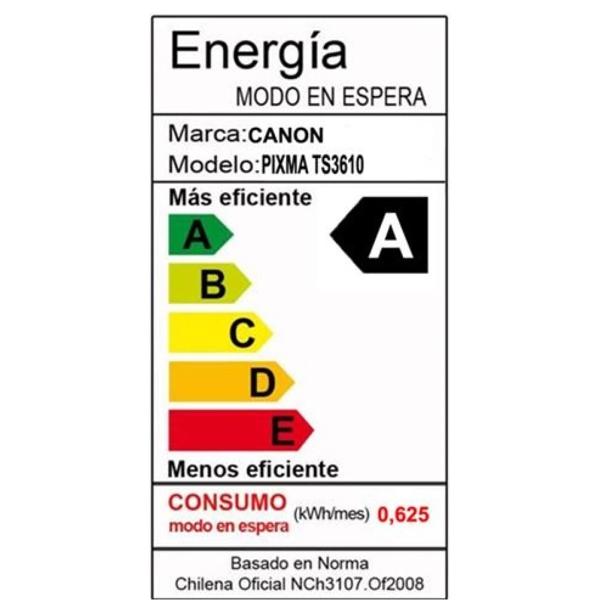 Canon PIXMA TS3610 | Impresora multifuncional WiFi