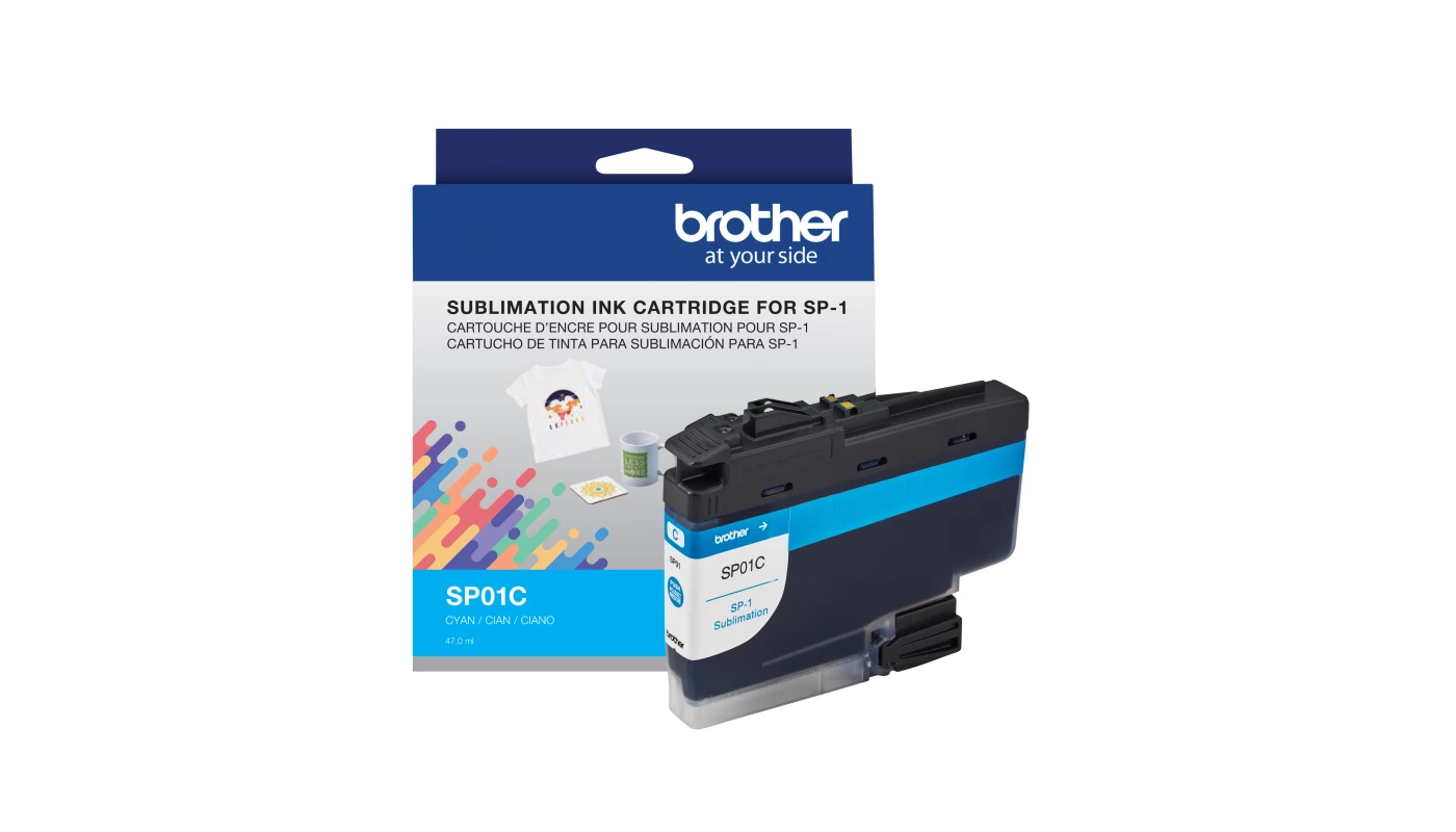 Brother SP01CS Cartucho de tinta Cian para sublimación