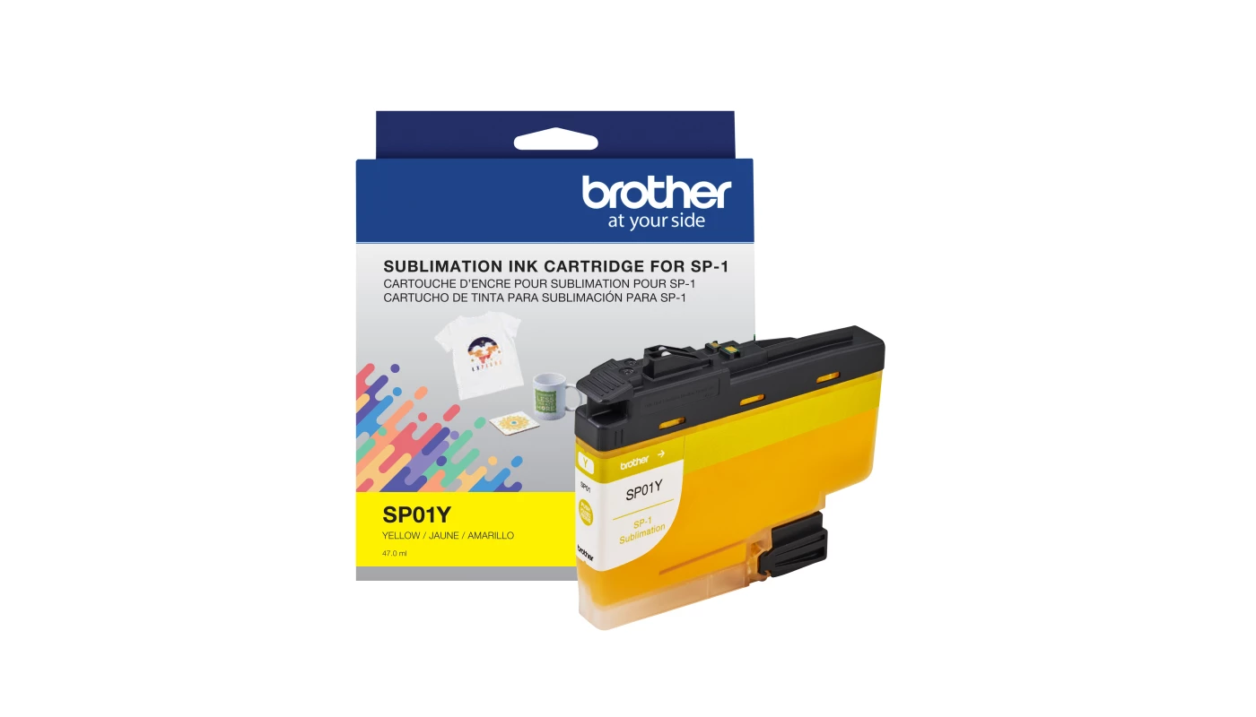 Brother SP01YS Cartucho de tinta amarilla para sublimación