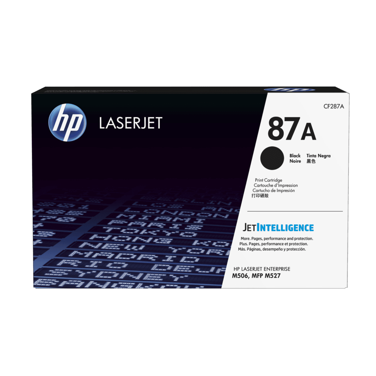 Cartucho de Tóner HP 87A Negro CF287A - Imagen 1