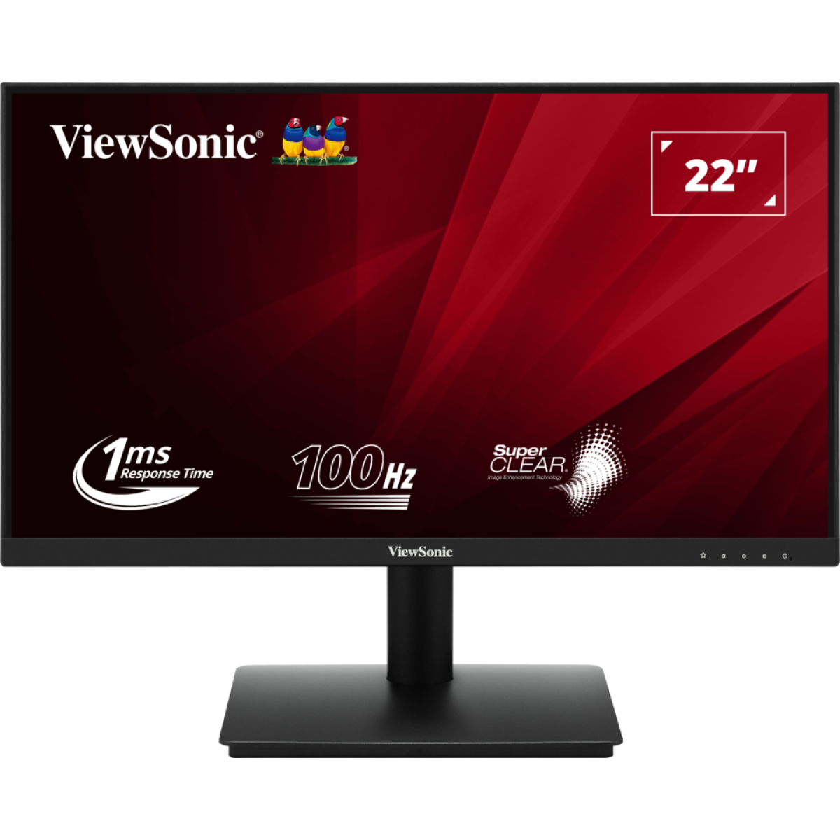 Monitor Viewsonic Fhd De 22 Pulgadas 1080p 100hz 1ms Va220-h
