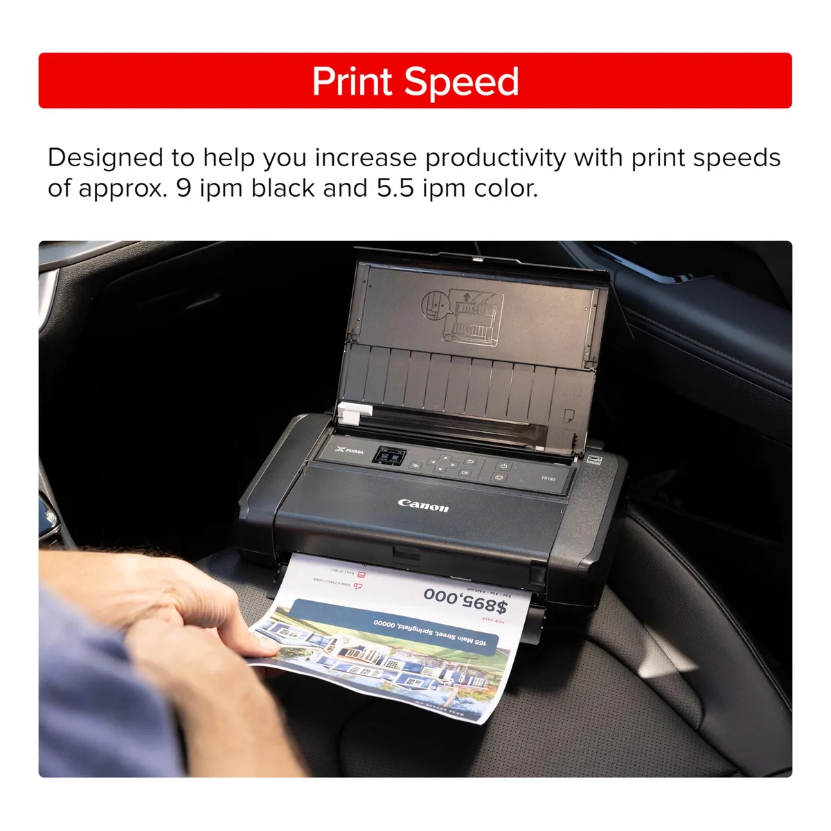 Canon PIXMA TR160 Impresora Portátil WiFi USB