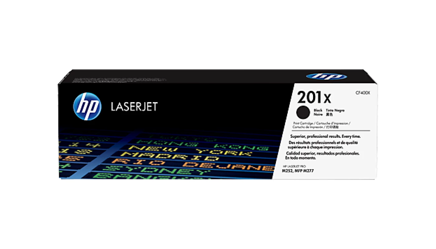 HP Toner 201X Negro CF400X