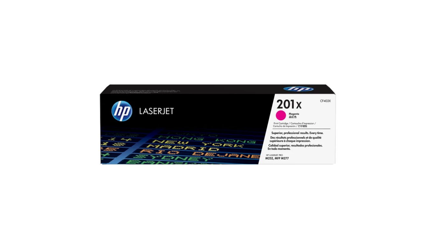 HP Toner 201X Magenta Alto Rendimiento Original