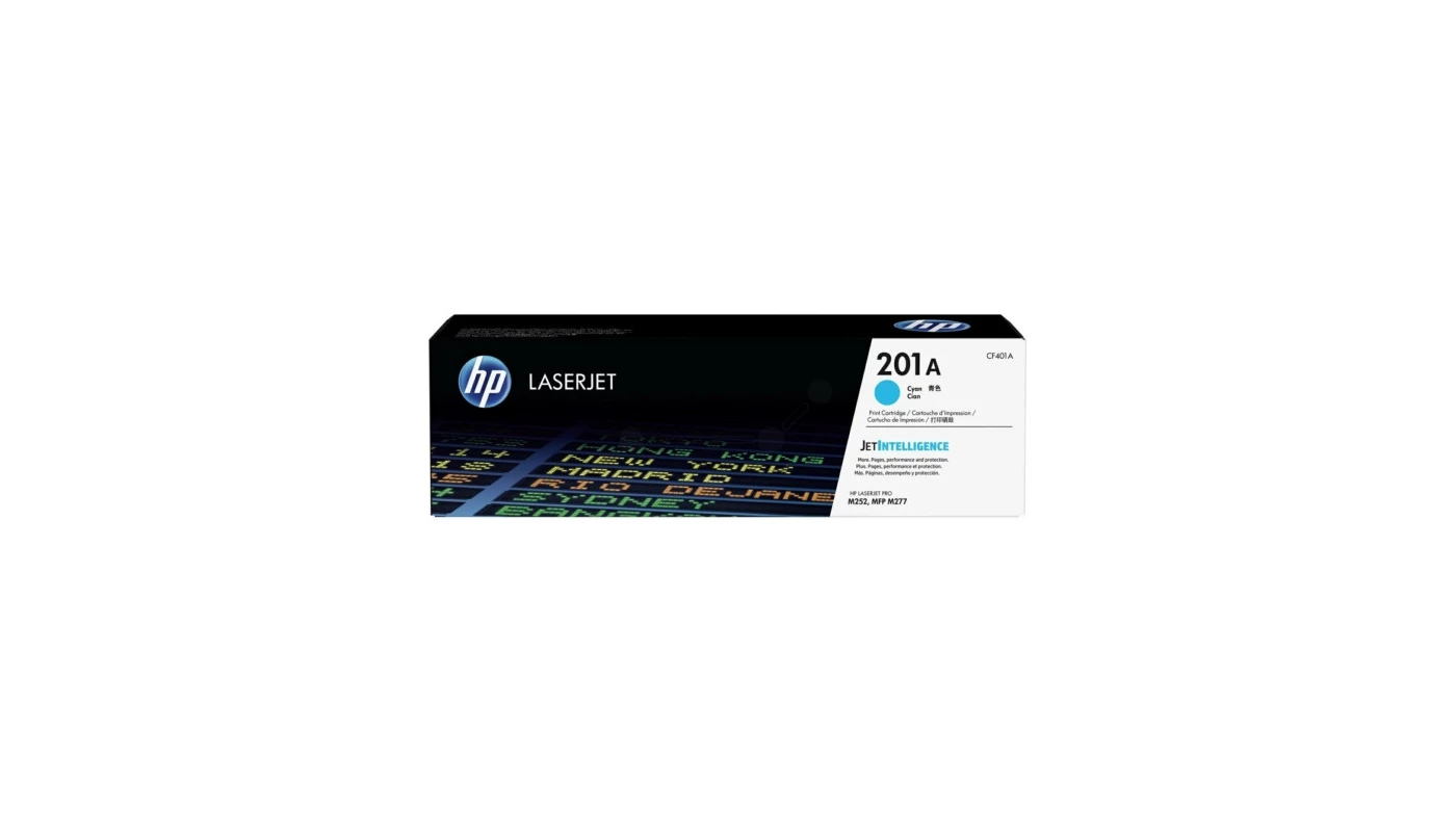 HP Toner 201A Cían CF401A