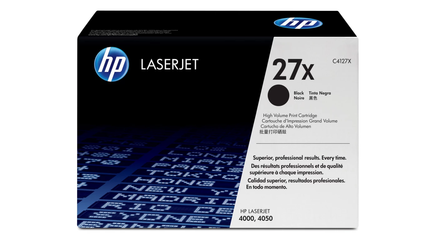 HP Tóner LaserJet 27X Negro Original