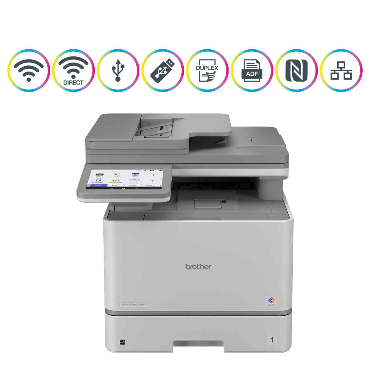 Brother MFC-L8970CDW Multifuncional Láser Color Dúplex WiFi